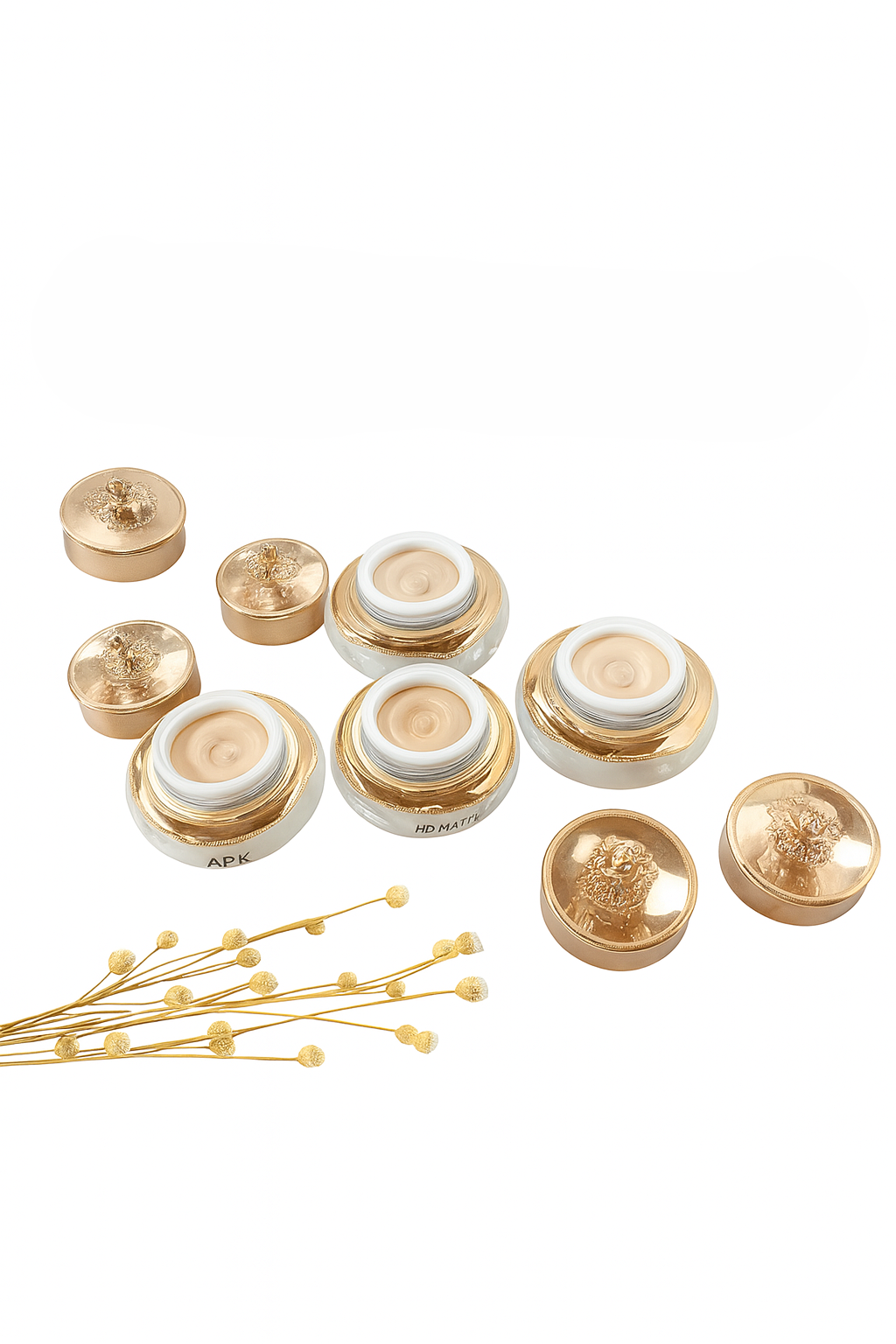 APK HD Matte Mousse Foundation | Long Lasting Full Coverage Oil-Free Makeup Base Cream