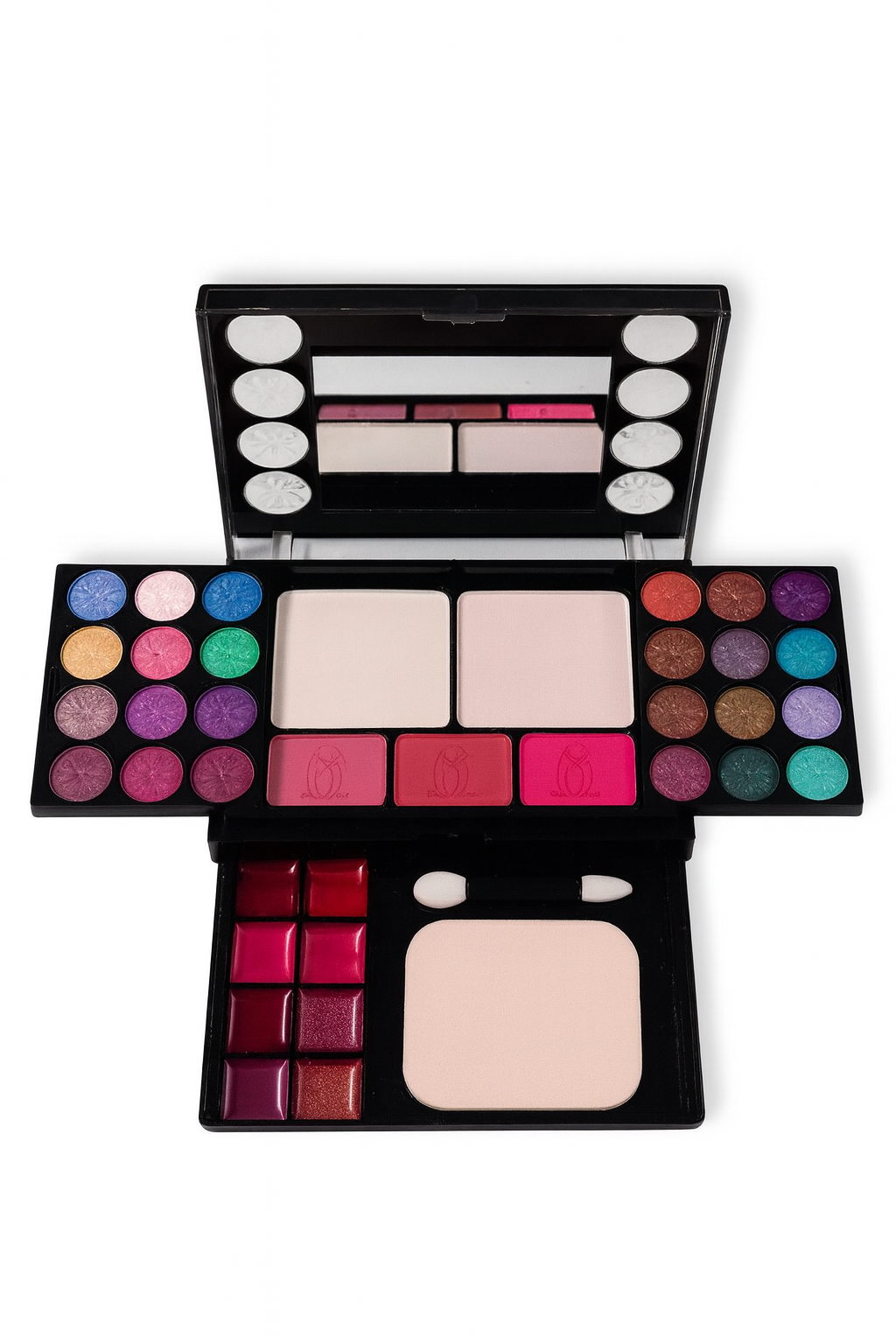 All-in-One Makeup Kit | Eyeshadow, Blush, Lip Palette & Face Powder | Professional Cosmetic Set for Women