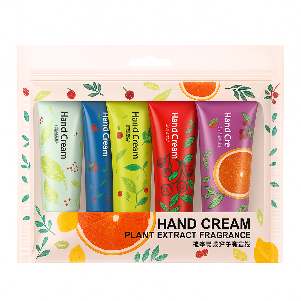 BIOAQUA Hand Cream Set Moisturizing, Nourishing, Hydrating, Plant Extract Fragrance, Soft & Smooth Skin Care Lotion Gift Pack