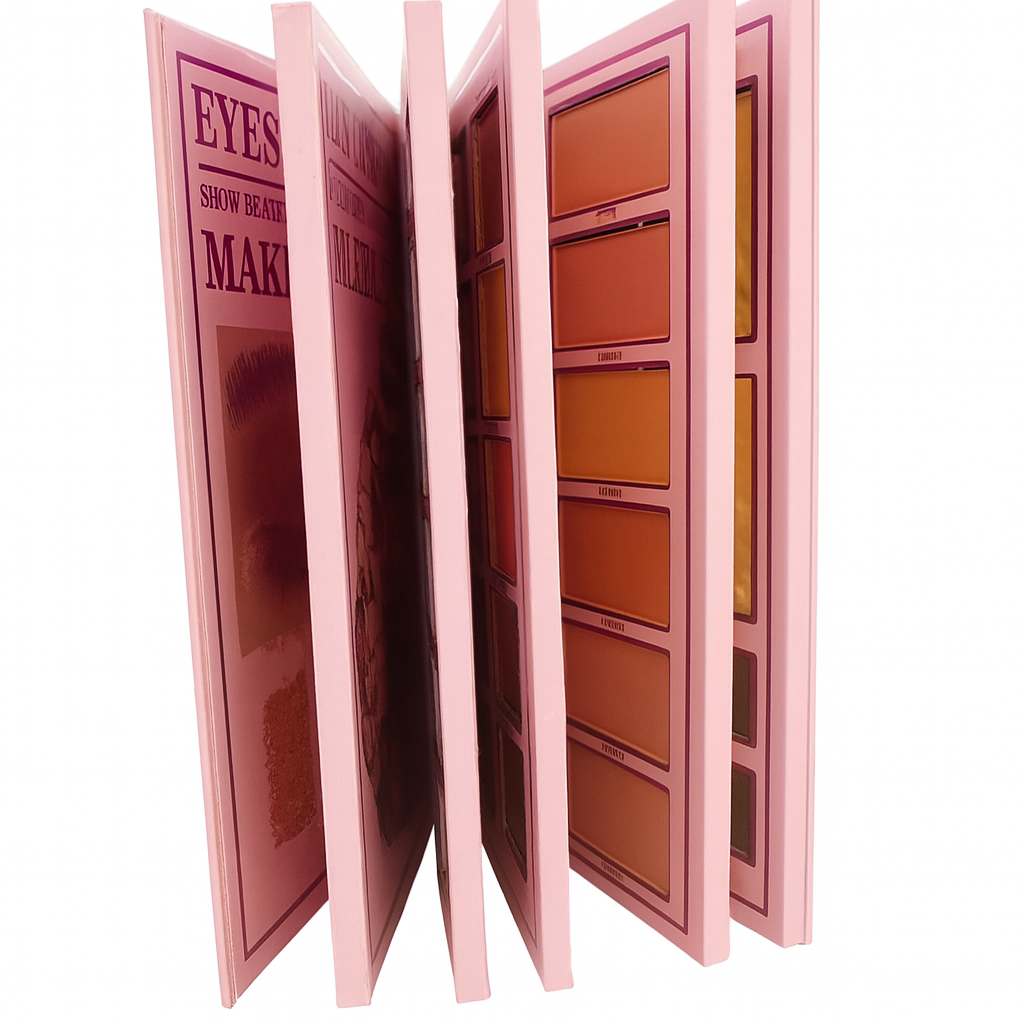 Love Sheglam Makeup Book 5 in 1 Professional Makeup Book Palette – All-in-One Eyeshadow, Eyebrow Powder, Concealer, lipstick , Blusher & Highlighter Kit