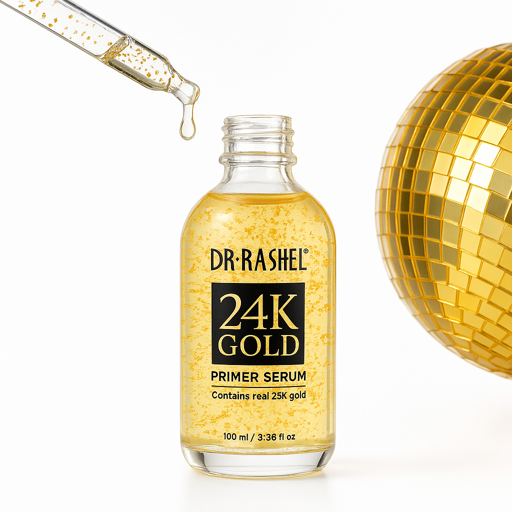 Dr Rashel 24K Gold Radiance and Anti Aging Primer Serum Glow Hydrate Lift Luxury Skincare Formula          Ask ChatGPT