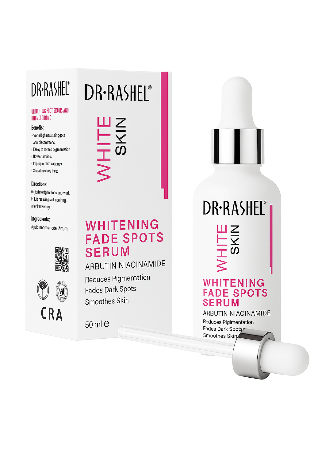 DR Rashel Whitening Serum Advanced Brightening Glowing Skin Formula Instant Glow Dark Spot Corrector Hydrating Anti Aging Vitamin C Boost