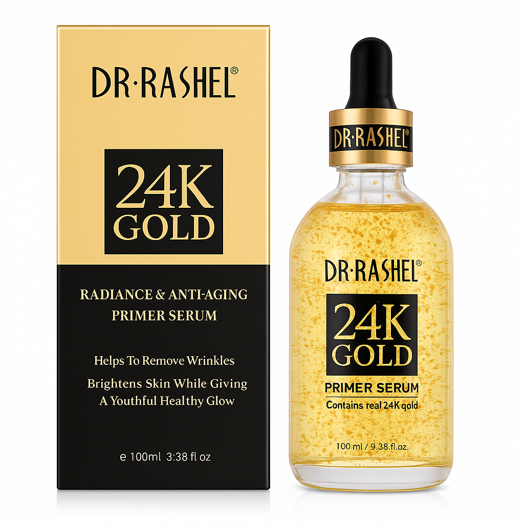 Dr Rashel 24K Gold Radiance and Anti Aging Primer Serum Glow Hydrate Lift Luxury Skincare Formula          Ask ChatGPT
