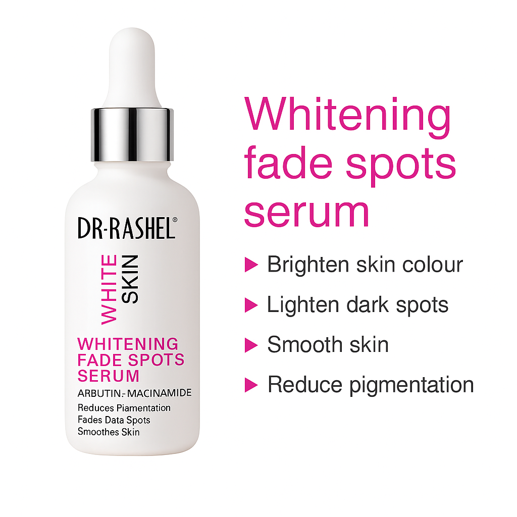 DR Rashel Whitening Serum Advanced Brightening Glowing Skin Formula Instant Glow Dark Spot Corrector Hydrating Anti Aging Vitamin C Boost