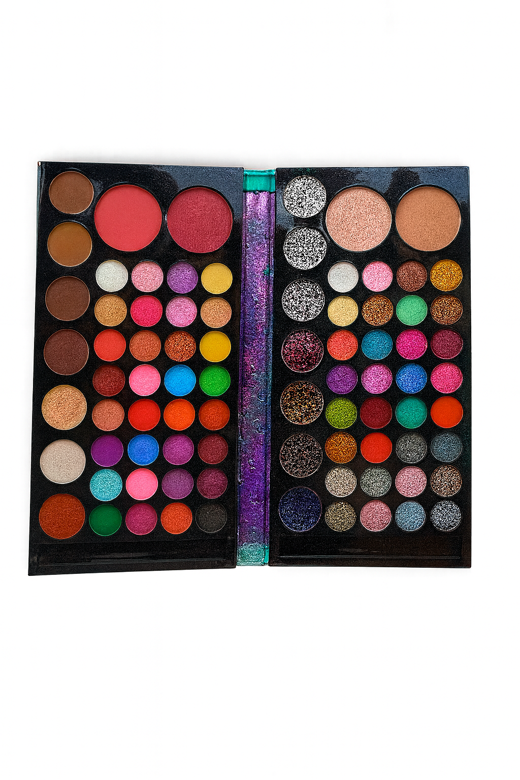 Professional Eyeshadow Palette 72 Colors | Matte, Shimmer & Glitter Makeup Kit | Long-Lasting Highly Pigmented Cosmetic Set for Women & Girls