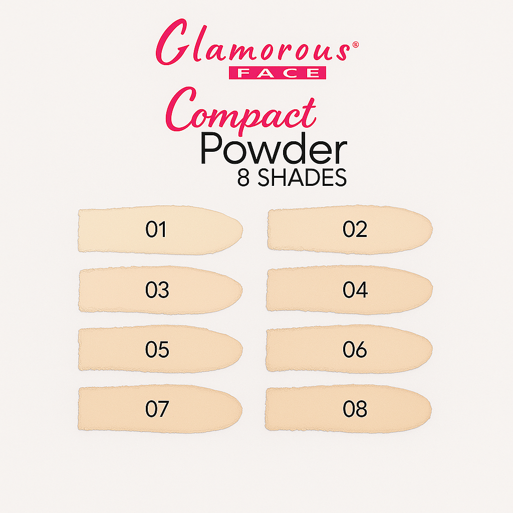 Glamorous Face Free Foundation Full Coverage Lightweight Waterproof Oil Free Long Lasting Matte Finish Flawless Look Skin Brightening