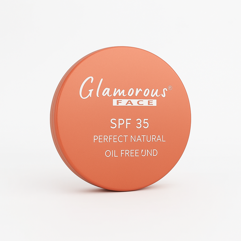 Glamorous Face Free Foundation Full Coverage Lightweight Waterproof Oil Free Long Lasting Matte Finish Flawless Look Skin Brightening