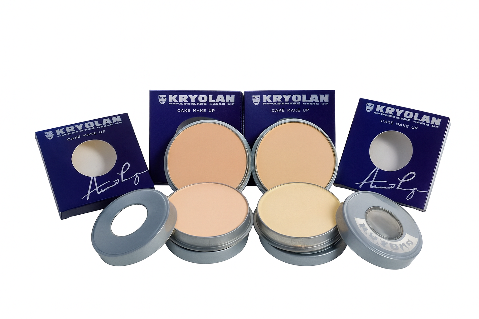 Kryolan Professional Translucent Powder – Long Lasting Oil Control, HD Setting Makeup, Smooth Matte Finish