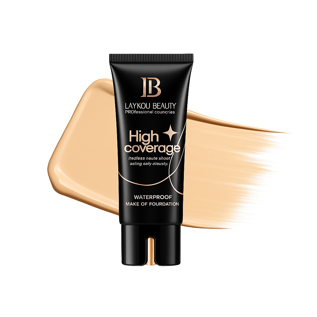 LAKYOU Beauty Waterproof Foundation Full Coverage Long Lasting Oil Control Matte Hydrating Makeup
