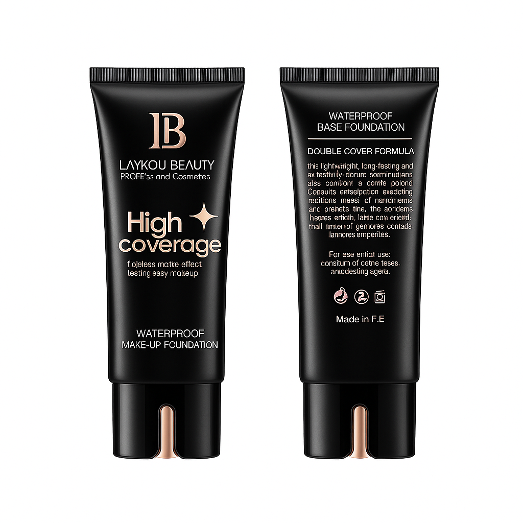 LAKYOU Beauty Waterproof Foundation Full Coverage Long Lasting Oil Control Matte Hydrating Makeup