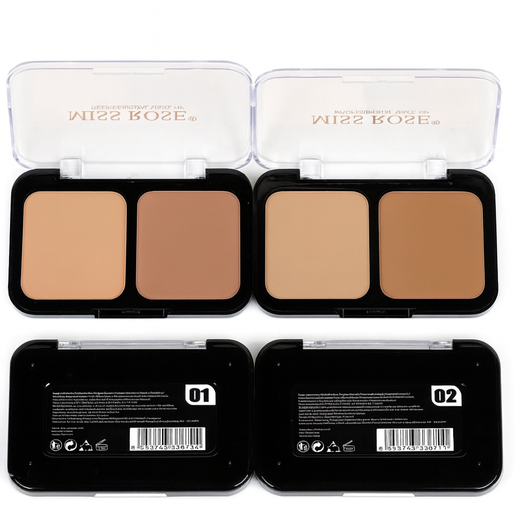 MISS ROSE® Contour Kit Duo – Matte Long Lasting Face Powder