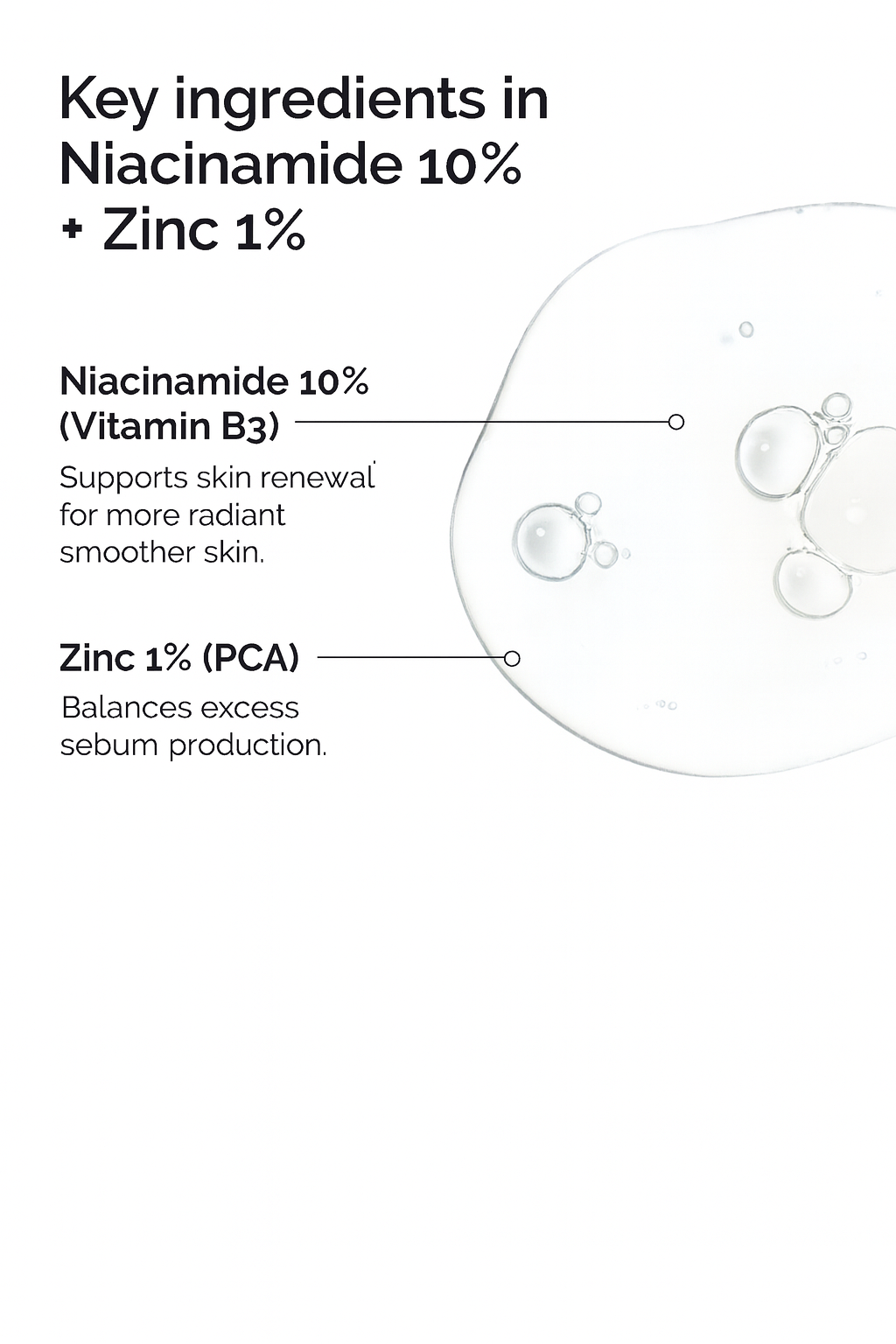 The Ordinary Serum Anti Aging Hydrating Brightening Facial Serum Hyaluronic Acid Vitamin C Niacinamide Formula for Smooth Radiant Youthful Skin