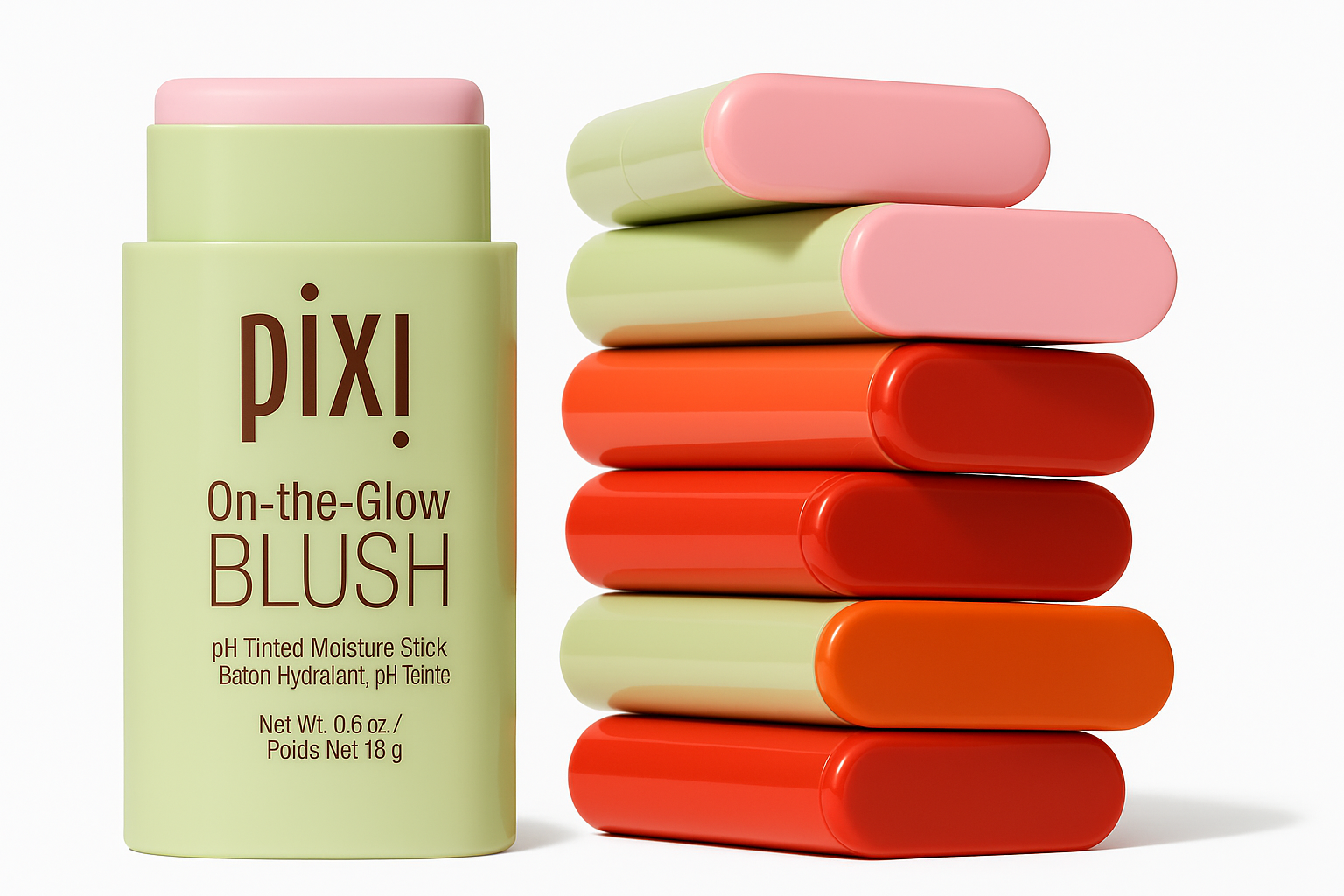 PIXI On-The-Glow Blush – Hydrating, Multi-Use, Dewy Finish, Vitamin-Infused, Travel-Friendly, Glow-Boosting Cheek & Lip Color!