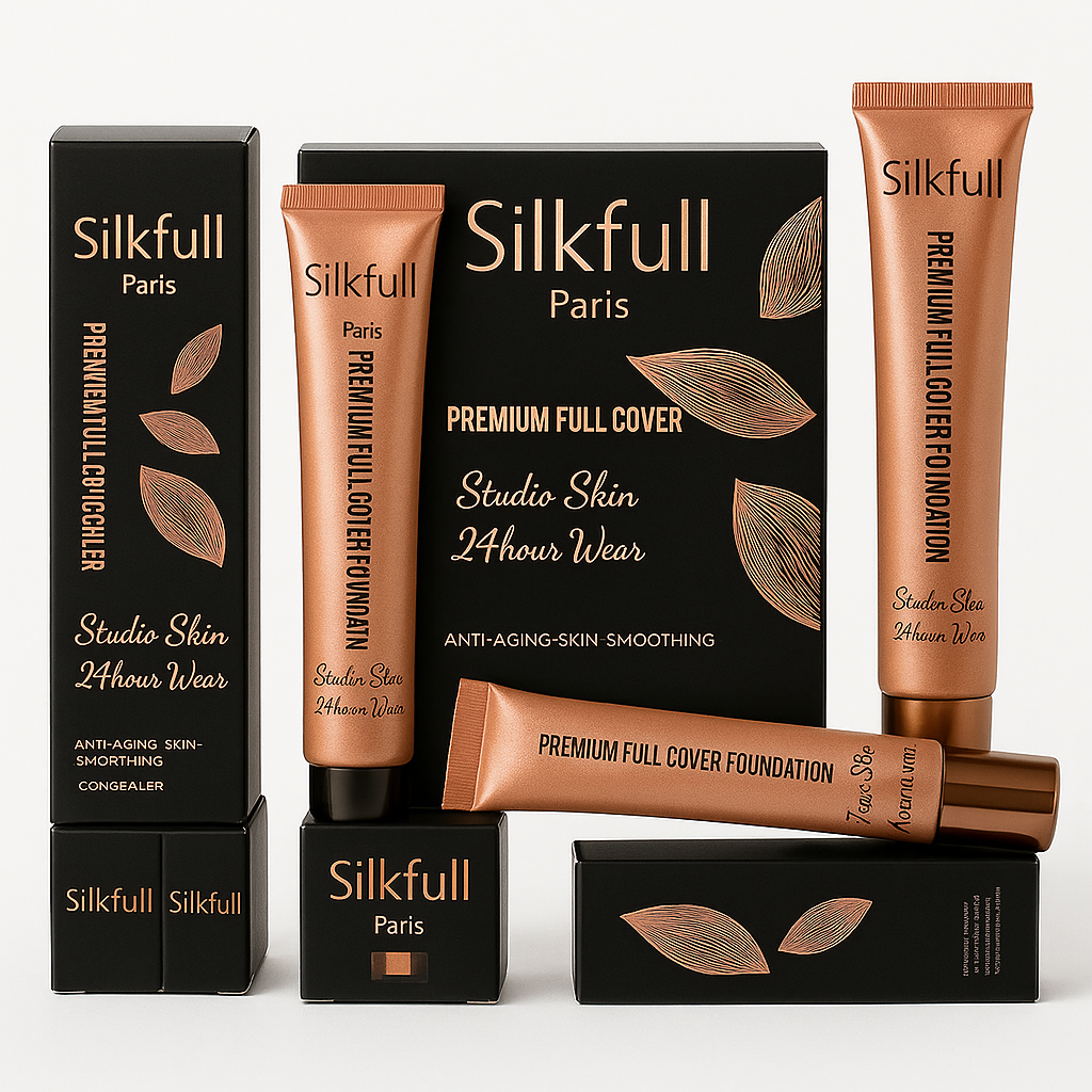 Skill Full Premium Coverage Foundation Long Lasting Matte Full Coverage Makeup