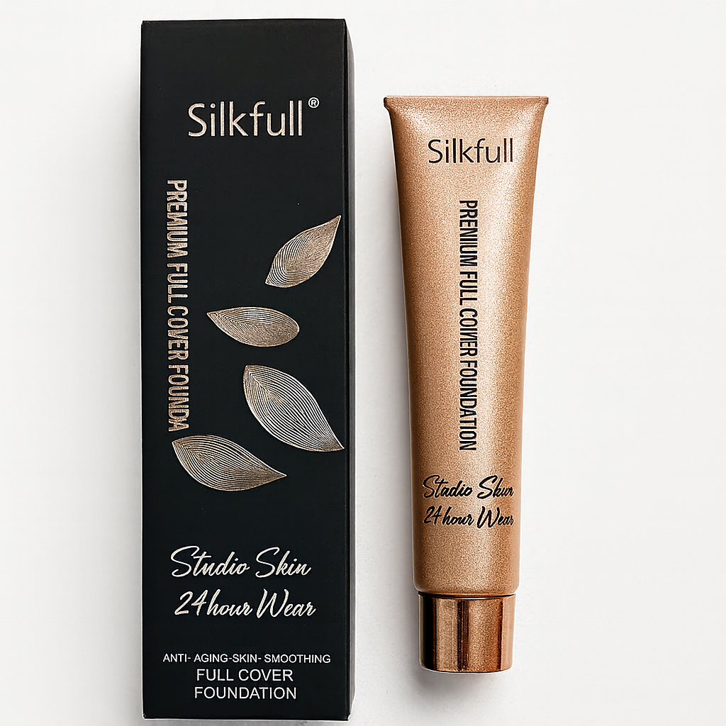 Skill Full Premium Coverage Foundation Long Lasting Matte Full Coverage Makeup