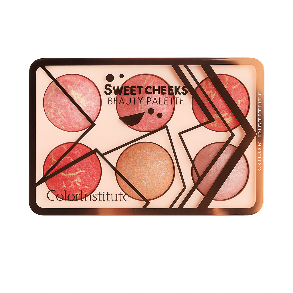 PRE TV Sweet Cheek Beauty Palette Blush Highlighter Contour Kit Long Lasting Pigmented Glow Makeup