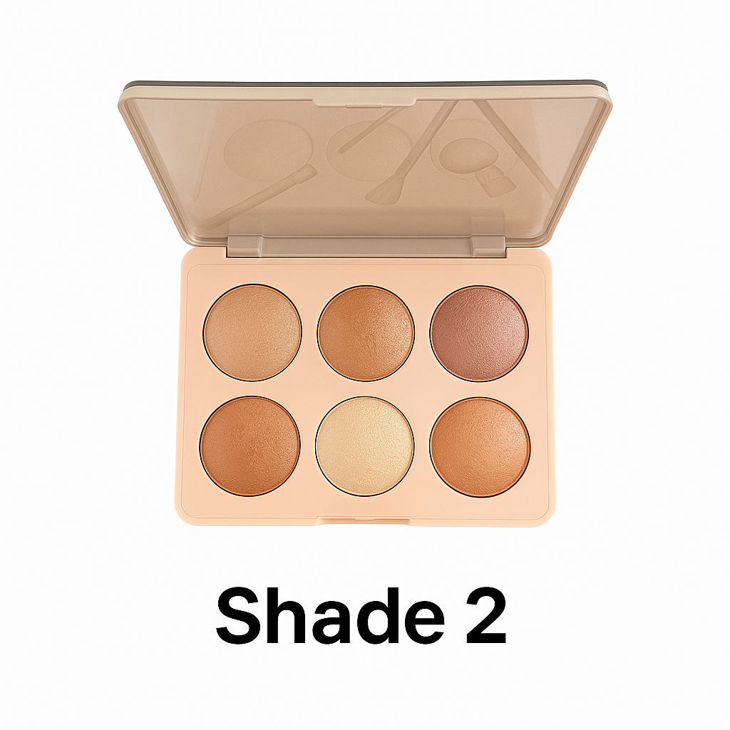 PRE TV Sweet Cheek Beauty Palette Blush Highlighter Contour Kit Long Lasting Pigmented Glow Makeup