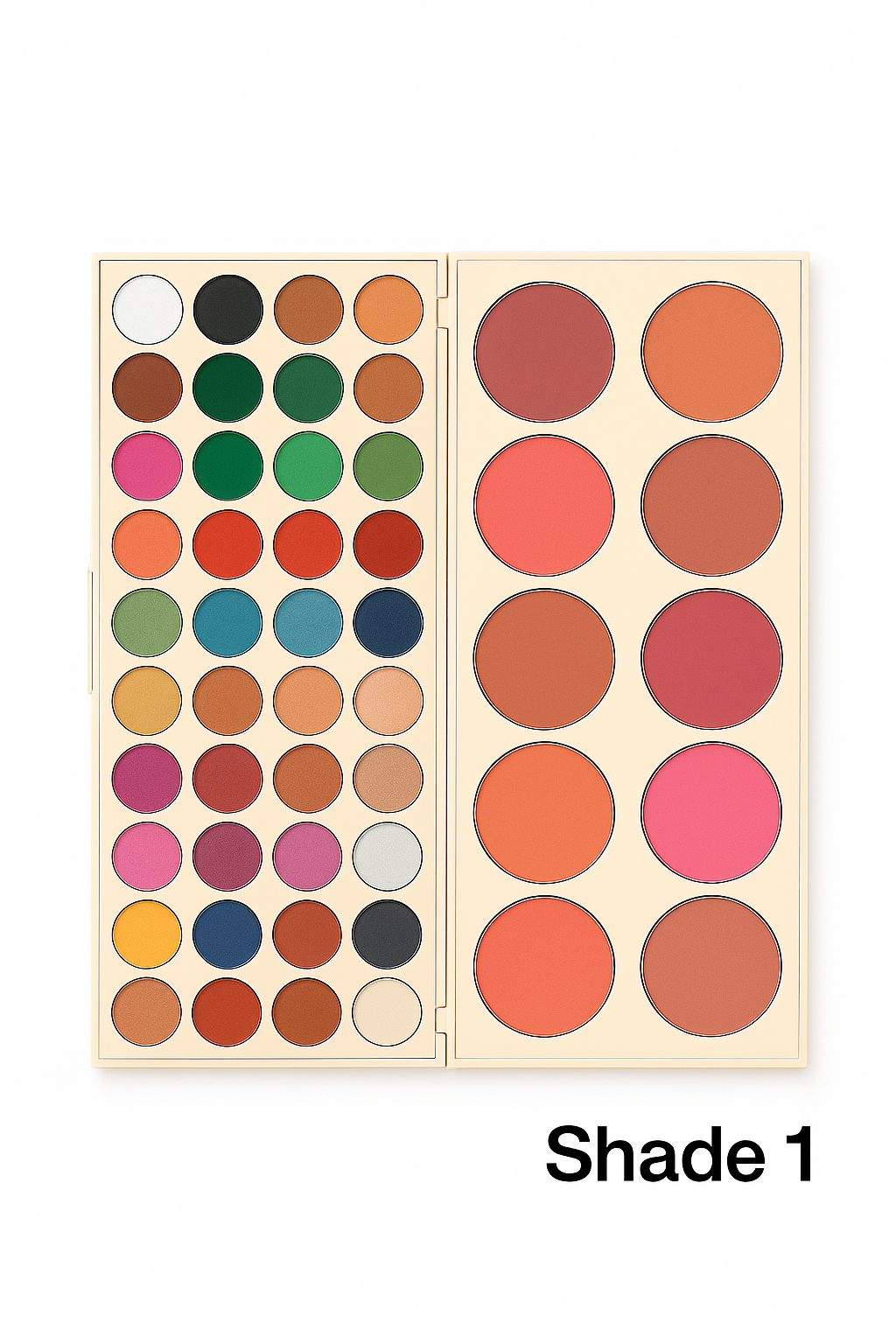 TV Parlor™ Eyebrow & Blush Palette – 2-in-1 Waterproof, Pigmented & Long-Lasting Makeup Kit