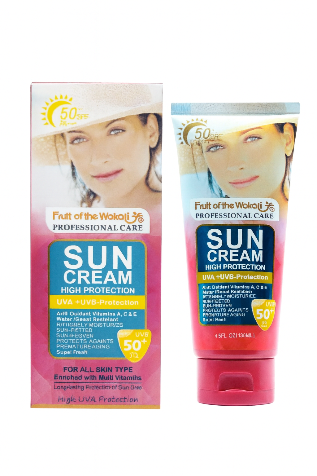 Wokali Sun Cream SPF 50+ High Protection